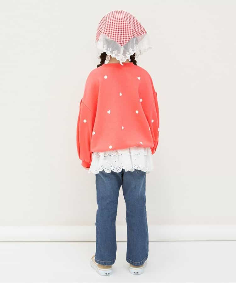 日本童裝 BREEZE 泡泡袖衛衣 80-140cm 女童款 冬季 TOPS
