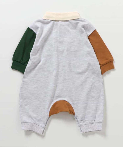 日本童裝 BREEZE 運動連衣 70-80cm 男童款 初生嬰兒 冬季 Jumpsuit