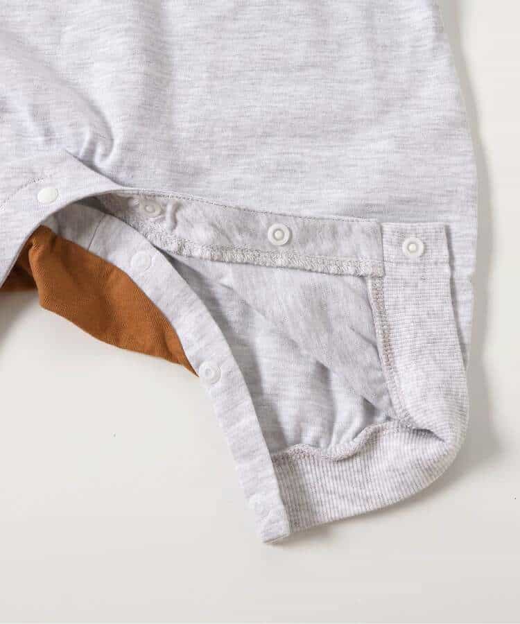 日本童裝 BREEZE 運動連衣 70-80cm 男童款 初生嬰兒 冬季 Jumpsuit
