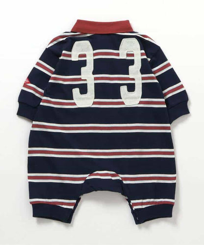 日本童裝 BREEZE 運動連衣 70-80cm 男童款 初生嬰兒 冬季 Jumpsuit