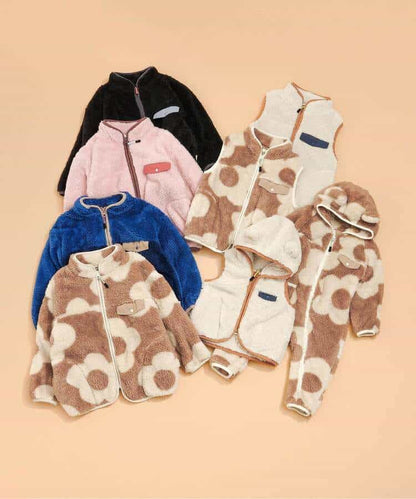 日本童裝 BREEZE 毛絨連衣 70-80cm 男童款/女童款 初生嬰兒 冬季 Jumpsuit