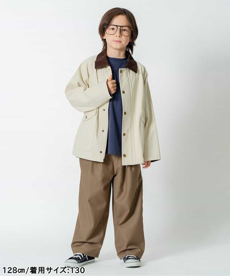 日本童裝 BREEZE 雙褶長褲 90-160cm 男童款 冬季 PANTS