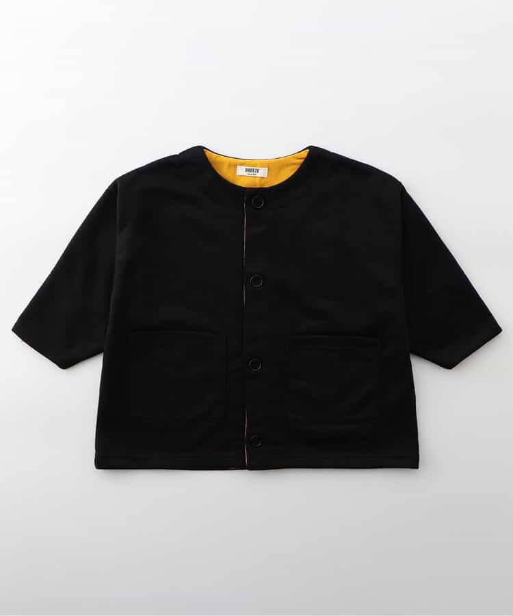 日本童裝 BREEZE 撞色袖口裡襯外套 90-160cm 男童款/女童款 冬季 OUTERWEAR