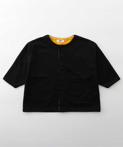 日本童裝 BREEZE 撞色袖口裡襯外套 90-160cm 男童款/女童款 冬季 OUTERWEAR