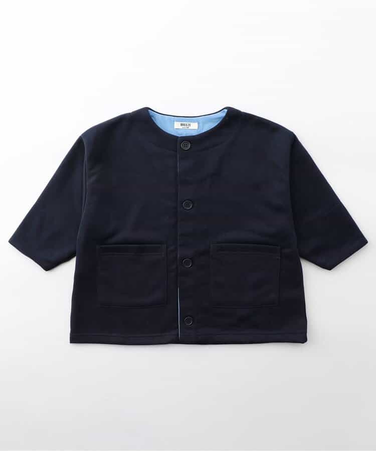 日本童裝 BREEZE 撞色袖口裡襯外套 90-160cm 男童款/女童款 冬季 OUTERWEAR