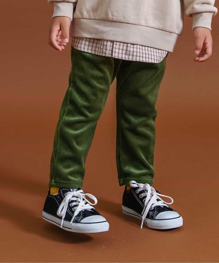 日本童裝 BREEZE 燈芯絨長褲 80-140cm 男童款/女童款 冬季 PANTS