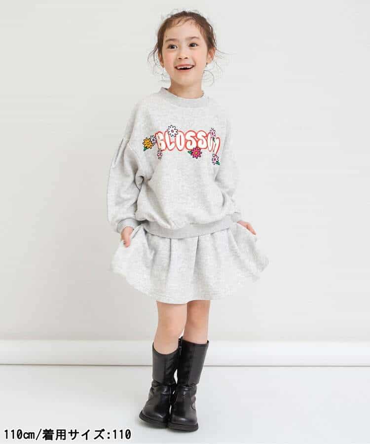 日本童裝 BREEZE 衛衣短裙 80-140cm 女童款 冬季 SKIRTS