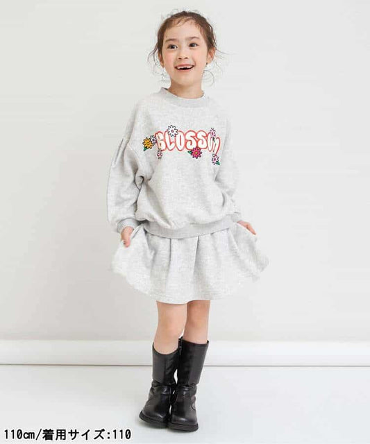 日本童裝 BREEZE 衛衣短裙 80-140cm 女童款 冬季 SKIRTS