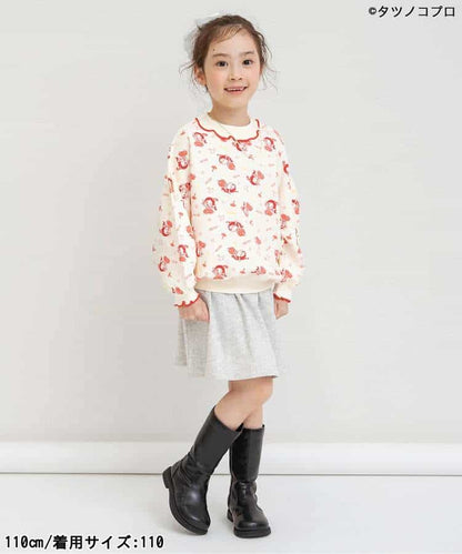 日本童裝 BREEZE 衛衣短裙 80-140cm 女童款 冬季 SKIRTS