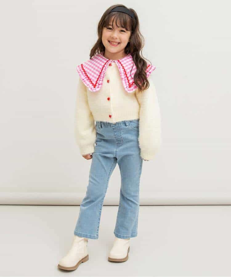 日本童裝 BREEZE 大領襯衫 80-140cm 女童款 冬季 TOPS