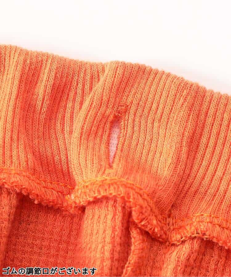 日本童裝 BREEZE 側邊荷葉邊華夫格長褲 80-140cm 女童款 冬季 PANTS