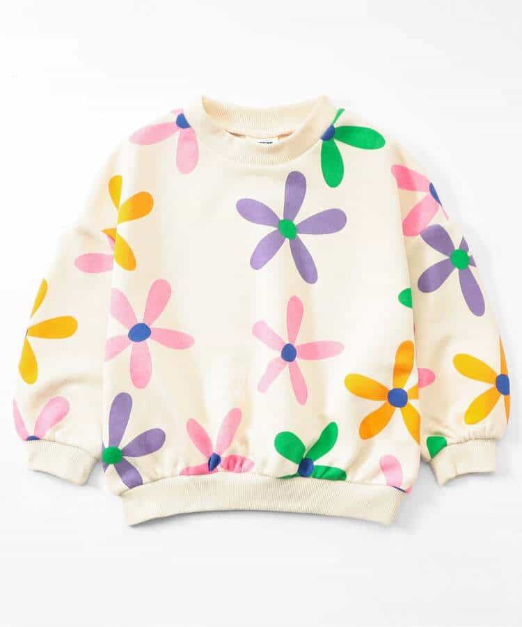日本童裝 BREEZE 印花衛衣 80-140cm 女童款 冬季 TOPS