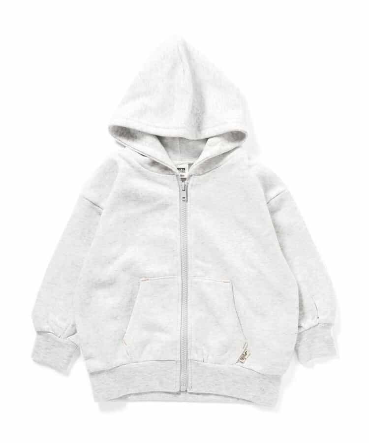 日本童裝 BREEZE 拉鍊連帽衛衣外套 90-160cm 男童款/女童款 冬季 OUTERWEAR