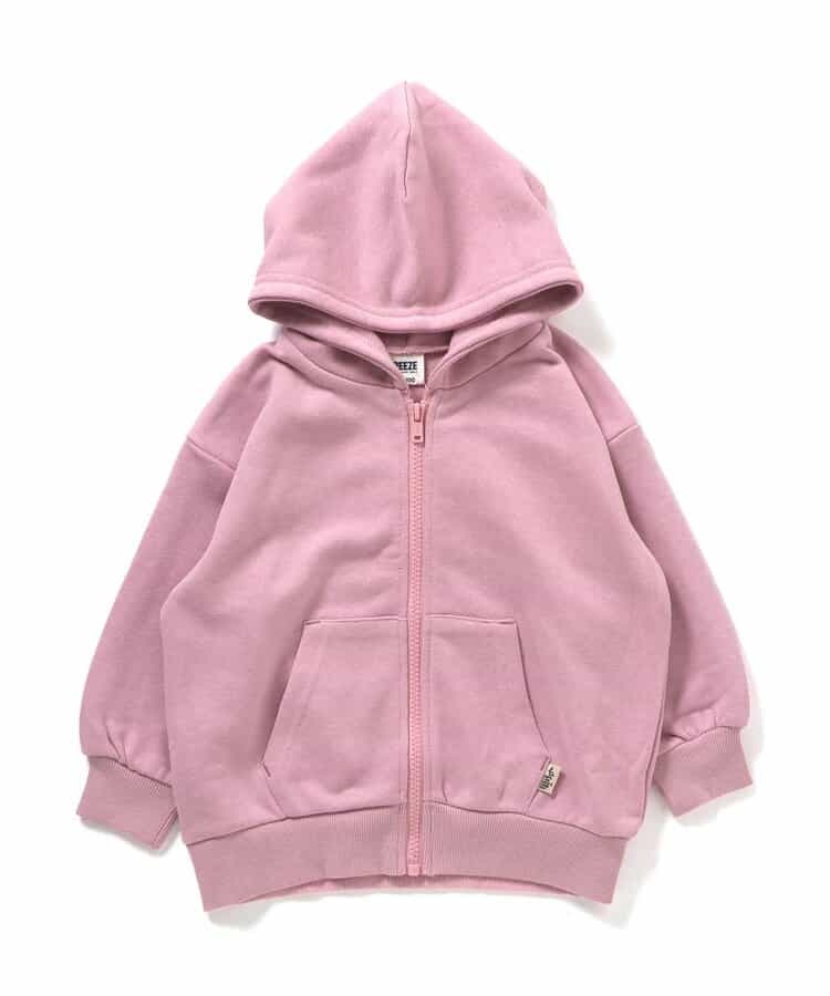 日本童裝 BREEZE 拉鍊連帽衛衣外套 90-160cm 男童款/女童款 冬季 OUTERWEAR