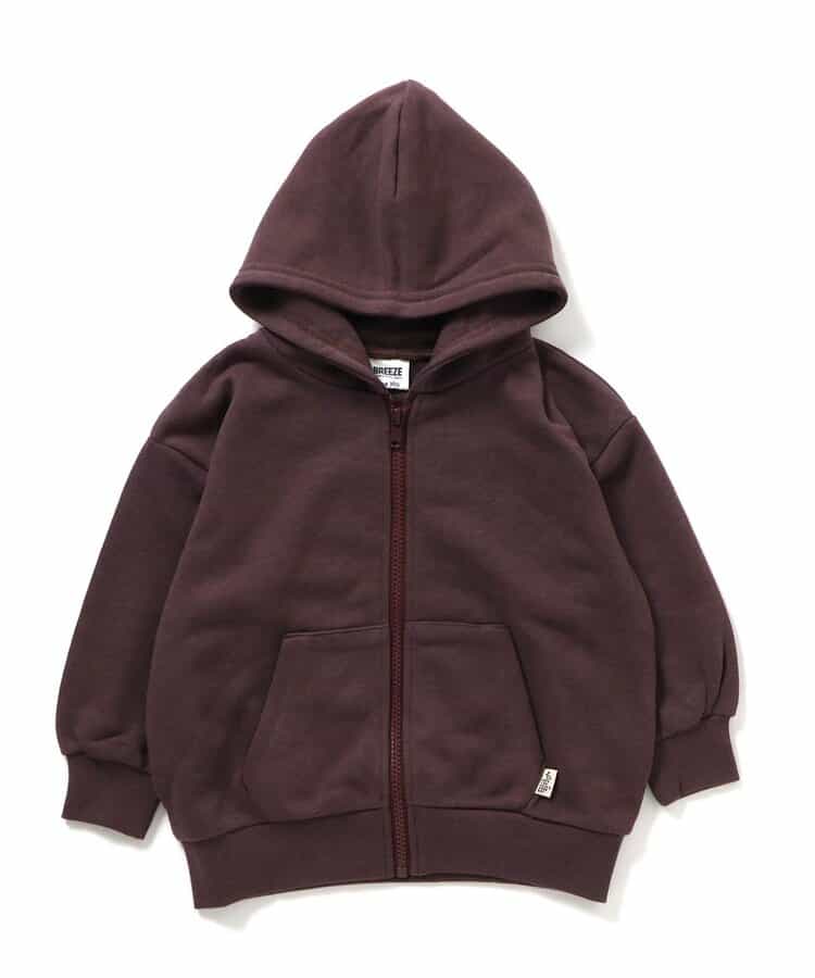 日本童裝 BREEZE 拉鍊連帽衛衣外套 90-160cm 男童款/女童款 冬季 OUTERWEAR