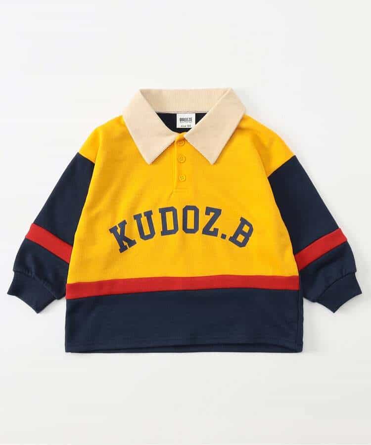 日本童裝 BREEZE 橄欖球Polo上衣 90-150cm 男童款/女童款 冬季 TOPS