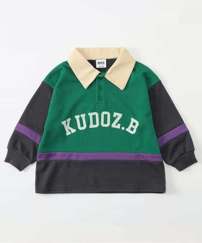 日本童裝 BREEZE 橄欖球Polo上衣 90-150cm 男童款/女童款 冬季 TOPS