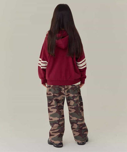 日本童裝 BREEZE 編號拉鍊連帽外套 90-150cm 男童款/女童款 冬季 OUTERWEAR 聖誕紅/新年紅