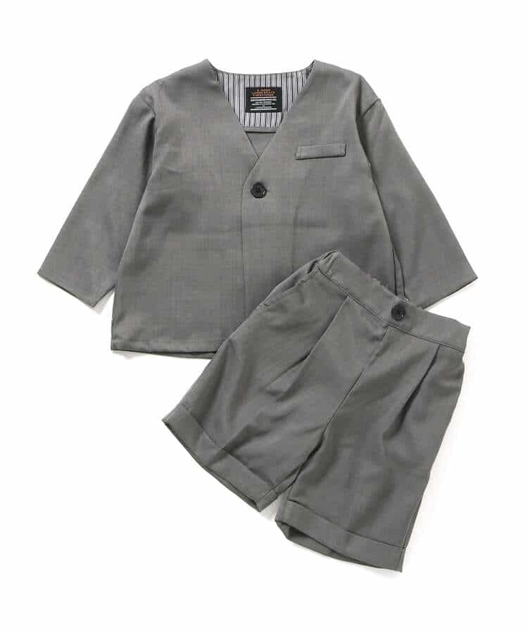 日本童裝 BREEZE 西裝外套＋短/長褲 90-150cm 男童款 冬季 OUTERWEAR PANTS 面試/宴會/表演