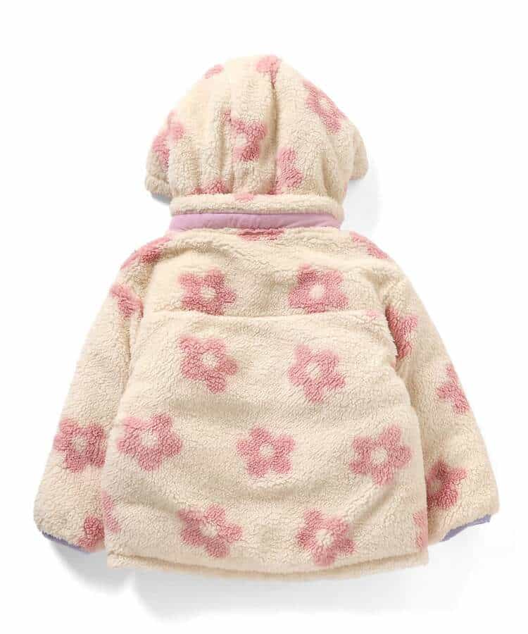 日本童裝 BREEZE 2Way 雙面兩著 絎縫夾棉抓毛外套 80-150cm 男童款/女童款 冬季 (適合香港平均溫度、寒冷天氣、溫度低天氣）OUTERWEAR 【日本預售：2026年11月下旬】
