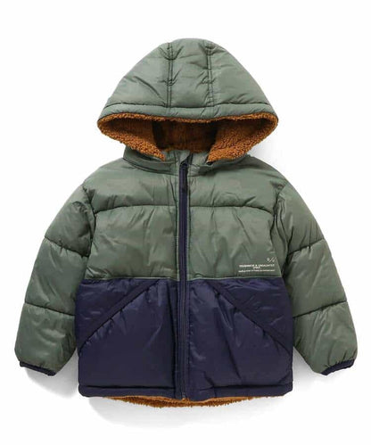 日本童裝 BREEZE 2Way 雙面兩著 絎縫夾棉抓毛外套 80-150cm 男童款/女童款 冬季 (適合香港平均溫度、寒冷天氣、溫度低天氣）OUTERWEAR 【日本預售：2026年11月下旬】