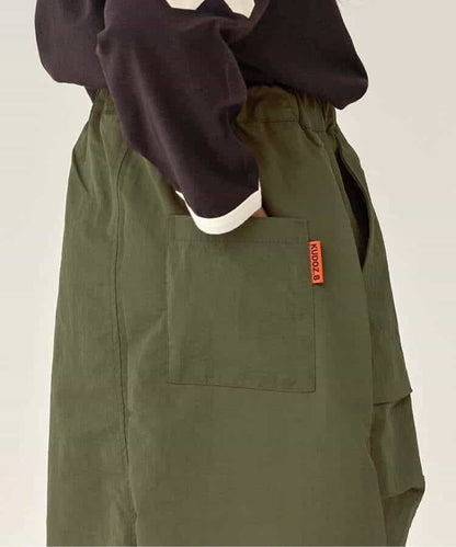 日本童裝 BREEZE 尼龍工裝裙 90-140cm 女童款 冬季 SKIRTS