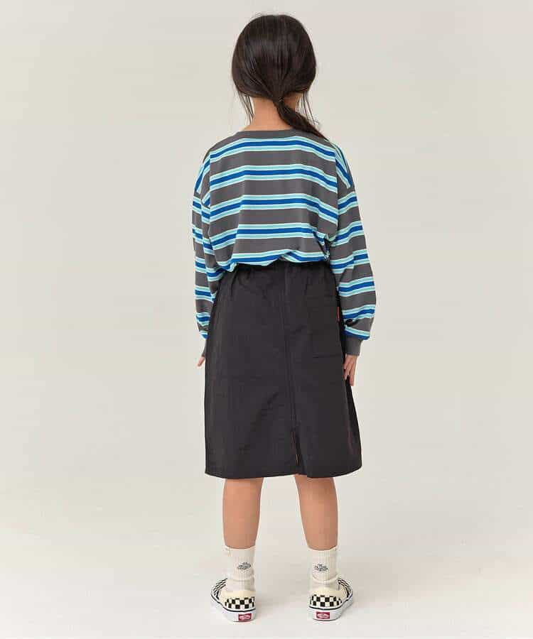 日本童裝 BREEZE 尼龍工裝裙 90-140cm 女童款 冬季 SKIRTS