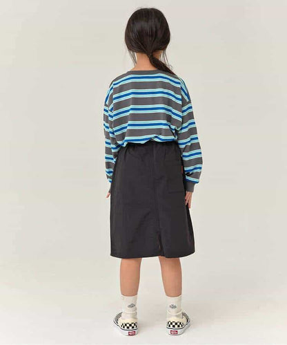 日本童裝 BREEZE 尼龍工裝裙 90-140cm 女童款 冬季 SKIRTS