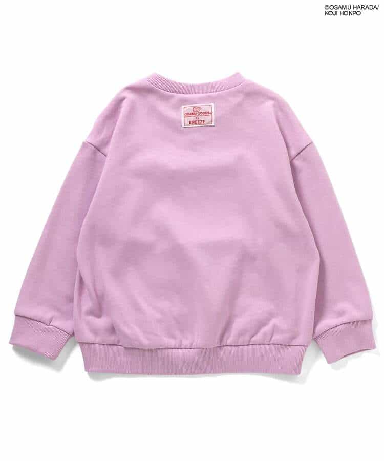 日本童裝 BREEZE x OSAMU GOODS 印花衛衣 80-140cm 男童款/女童款 冬季 TOPS