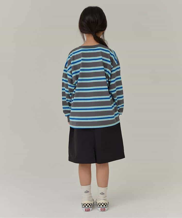 日本童裝 BREEZE 間條上衣 90-150cm 男童款/女童款 冬季 TOPS