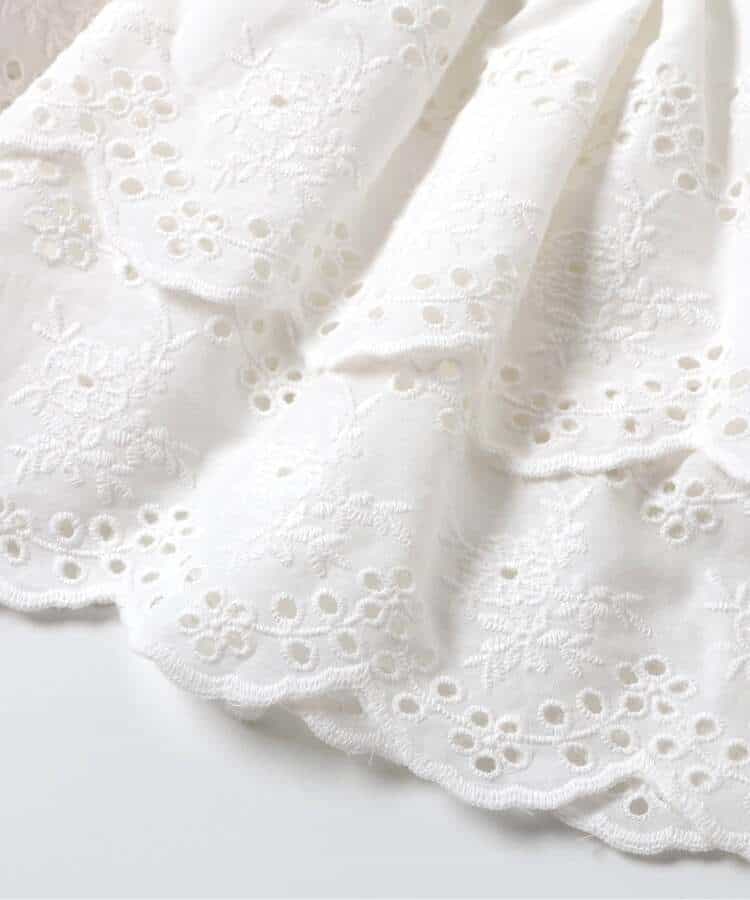 日本童裝 BREEZE 荷葉邊短裙 80-140cm 女童款 冬季 SKIRTS