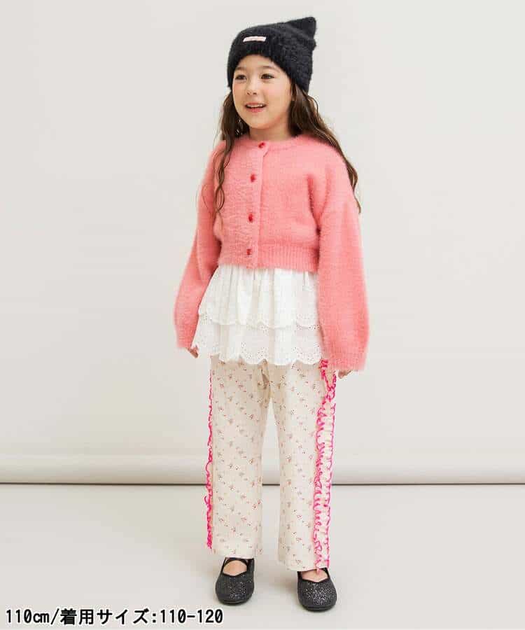 日本童裝 BREEZE 荷葉邊短裙 80-140cm 女童款 冬季 SKIRTS