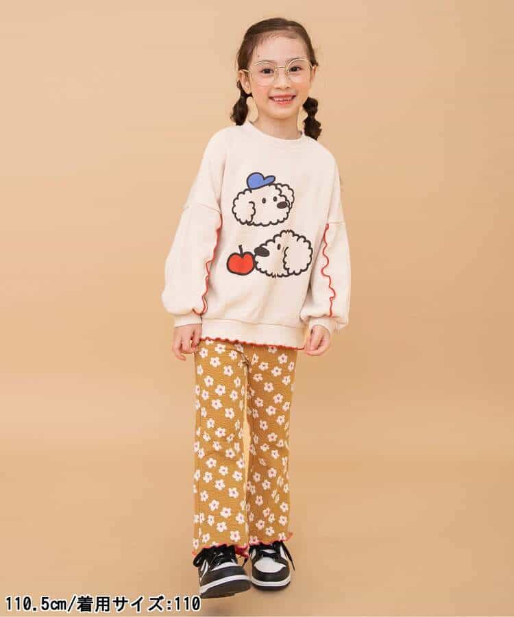 日本童裝 BREEZE 印花圖案衛衣 80-140cm 女童款 冬季 TOPS