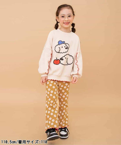日本童裝 BREEZE 印花圖案衛衣 80-140cm 女童款 冬季 TOPS