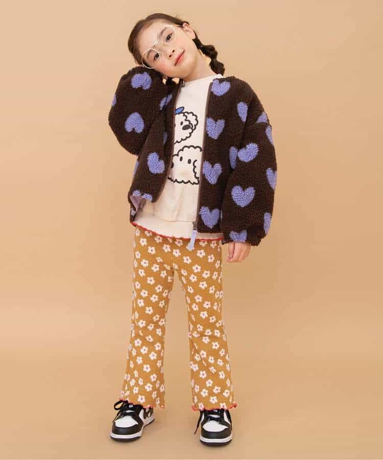 日本童裝 BREEZE 印花圖案衛衣 80-140cm 女童款 冬季 TOPS