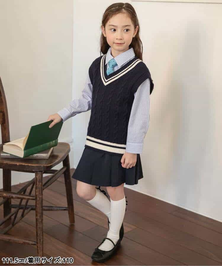 日本童裝 BREEZE 西裝外套及短裙套裝 90-140cm 女童款 冬季 SKIRTS OUTERWEAR 面試/宴會/表演