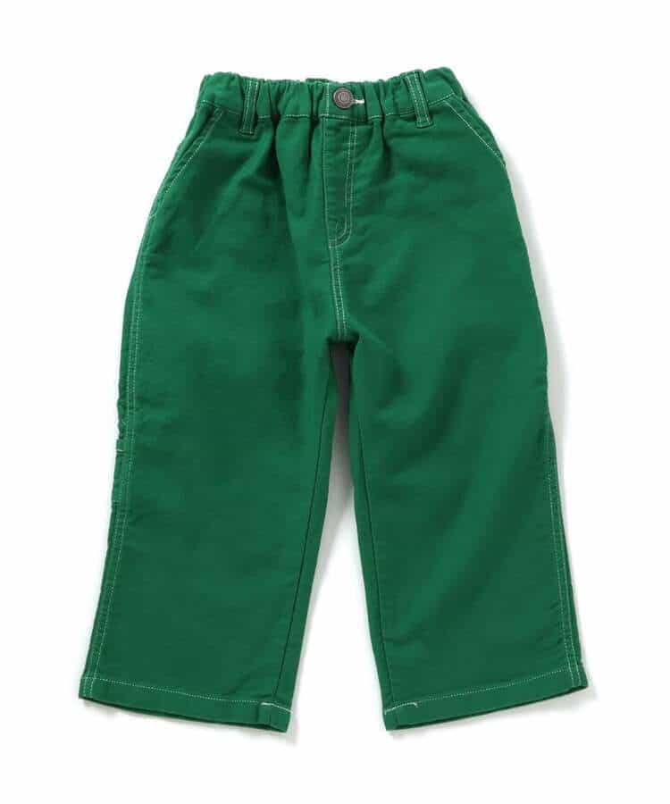 日本童裝 BREEZE 柔軟工裝褲 90-160cm 男童款/女童款 冬季 PANTS 聖誕紅/新年紅