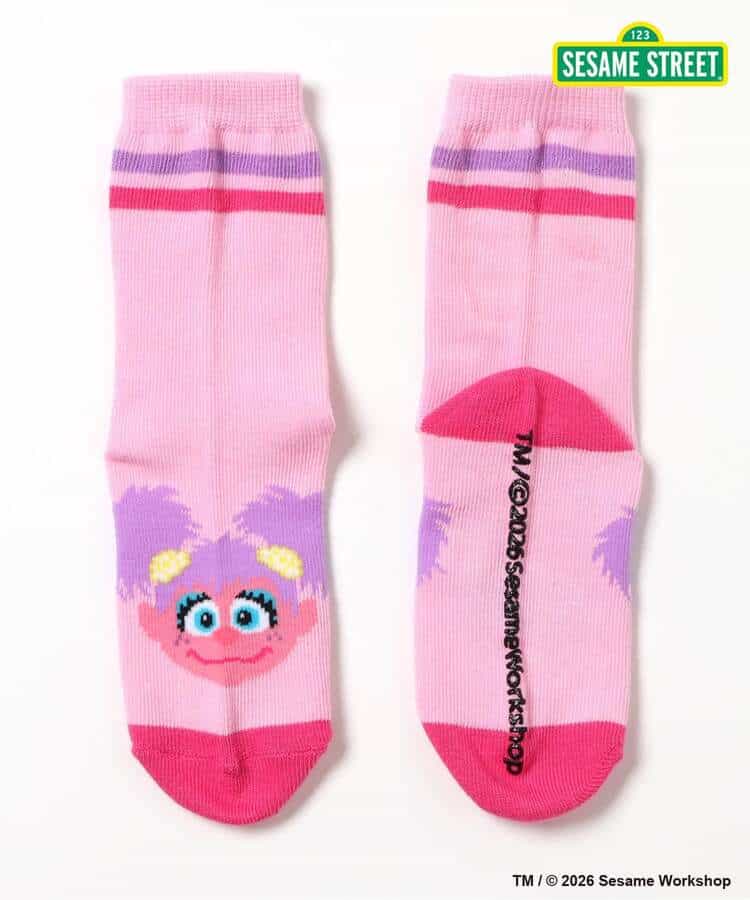 日本直送 BREEZE x SESAME STREET 襪一對 13-21cm 襪系列