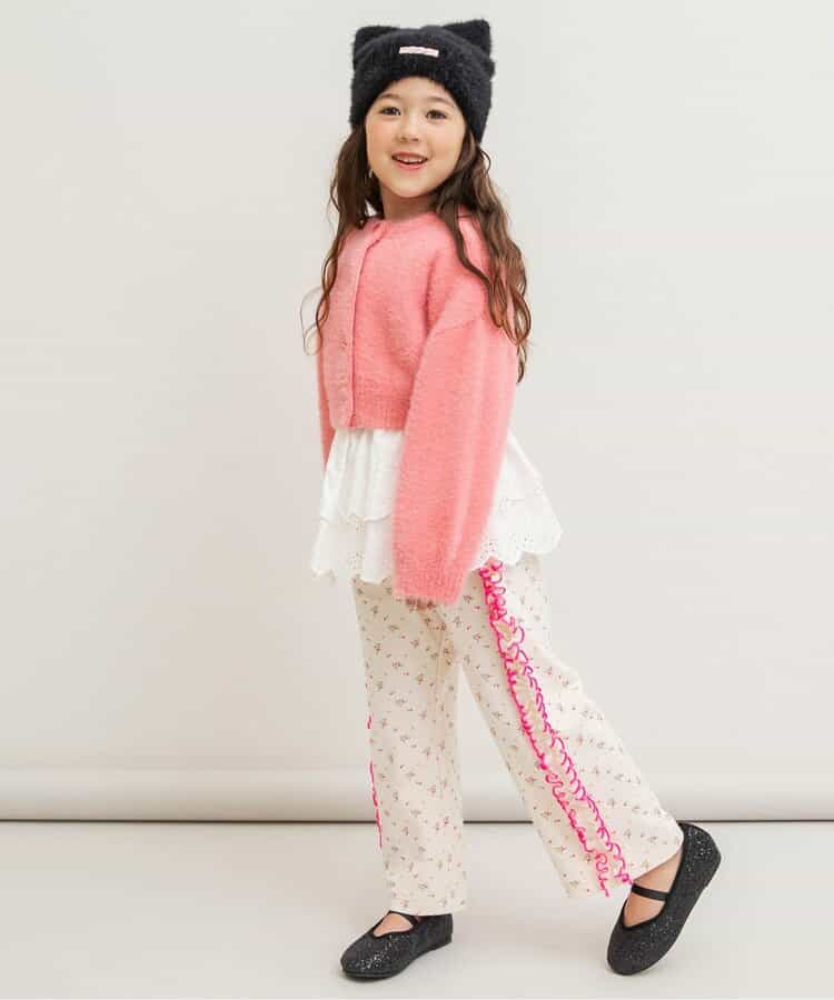 日本童裝 BREEZE 毛毛短外套 80-140cm 女童款 冬季 OUTERWEAR