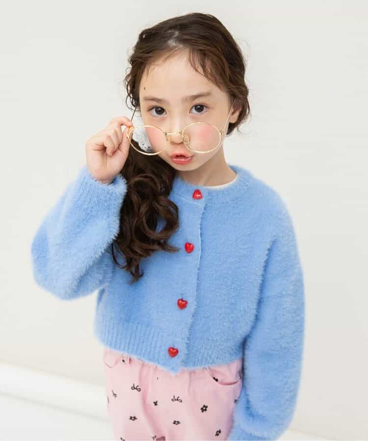 日本童裝 BREEZE 毛毛短外套 80-140cm 女童款 冬季 OUTERWEAR