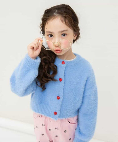 日本童裝 BREEZE 毛毛短外套 80-140cm 女童款 冬季 OUTERWEAR
