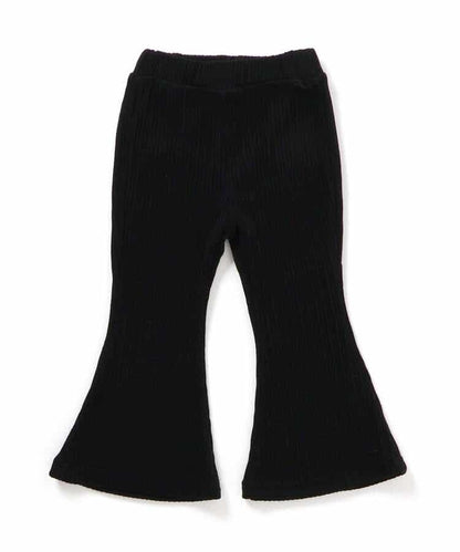 日本童裝 BREEZE 絲絨喇叭褲 80-140cm 女童款 冬季 PANTS 聖誕紅/新年紅