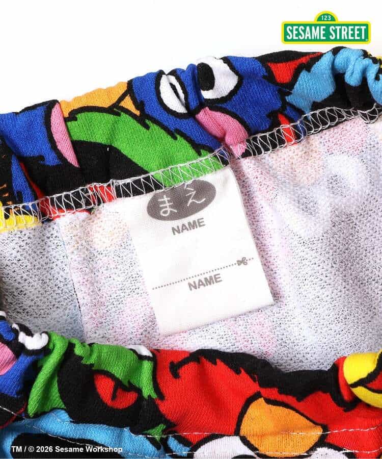 日本童裝 BREEZE x SESAME STREET 睡衣 80-140cm 男童款/女童款 冬季 睡衣系列 TOPS PANTS