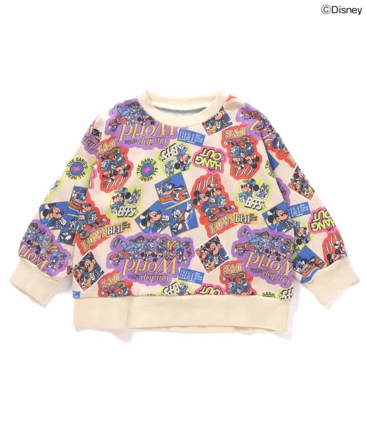 日本童裝 BREEZE x Disney 睡衣 80-140cm 男童款/女童款 冬季 睡衣系列 TOPS PANTS