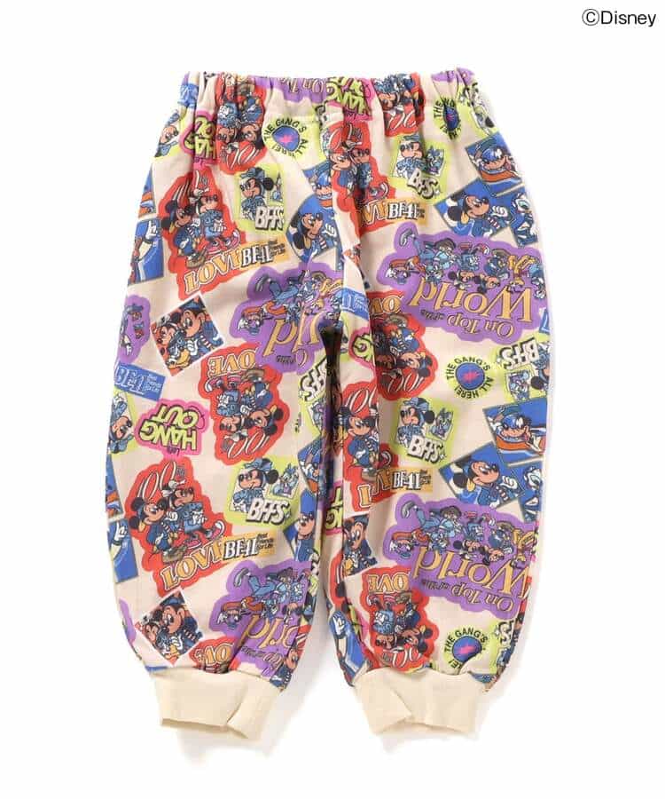 日本童裝 BREEZE x Disney 睡衣 80-140cm 男童款/女童款 冬季 睡衣系列 TOPS PANTS