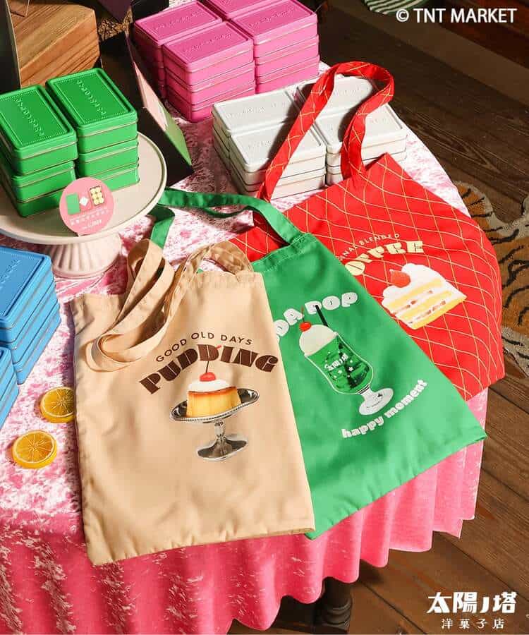 日本直送 BREEZE x 太陽ノ塔洋菓子店 印花手提袋 包系列 其他品牌