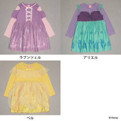 日本童裝 BDL x Disney 公主連身裙 90-130cm 女童款 冬季 DRESSES