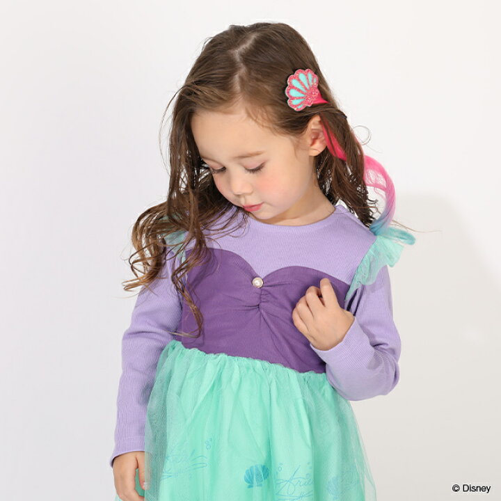 日本童裝 BDL x Disney 公主連身裙 90-130cm 女童款 冬季 DRESSES