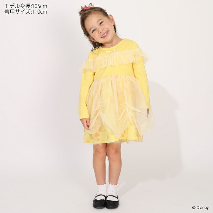 日本童裝 BDL x Disney 公主連身裙 90-130cm 女童款 冬季 DRESSES