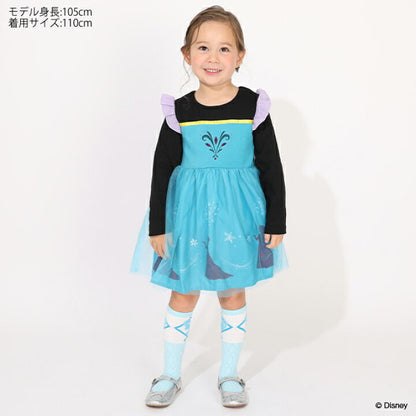 日本童裝 BDL x Disney 公主連身裙 90-130cm 女童款 冬季 DRESSES